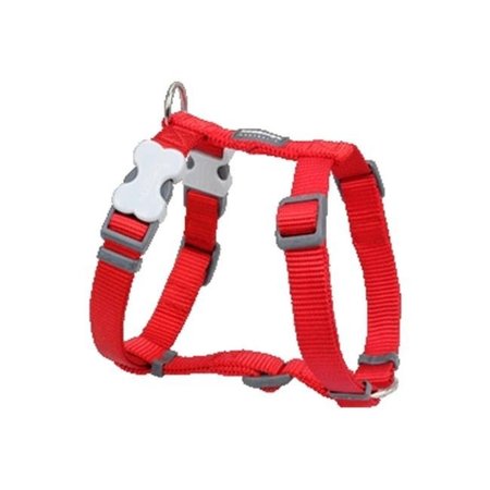 RED DINGO Red Dingo DH-ZZ-RE-SM Dog Harness Classic Red; Small DH-ZZ-RE-SM